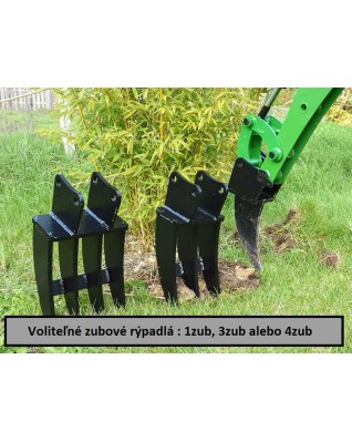 Minibager príslušenstvo rýpací zub