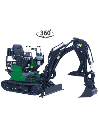 Minibagr MPT 82-1500 P-A+ Profi+