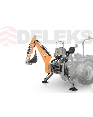 Podkop - rýpadlo s lyžicou DELEKS DK-1950 od 40 HP TZB KAT I. a II. VH 195 cm