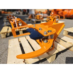 Minibager DELEKS® CF10 hydraulické strihacie kliešte pre minibager 100% HARDOX