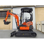 Minibager DELEKS® M180se, 1.8 tony, motor diesel Kubota D902 / nulový presah