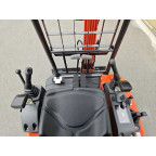 Minibager DELEKS® M180se, 1.8 tony, motor diesel Kubota D902 / nulový presah