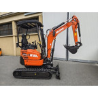Minibager DELEKS® M180se, 1.8 tony, motor diesel Kubota D902 / nulový presah