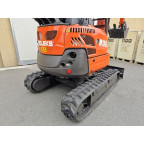Minibager DELEKS® M180se, 1.8 tony, motor diesel Kubota D902 / nulový presah