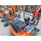 Minibager DELEKS® S100 1.0 tona, motor diesel Kubota 3 valec / nulový presah