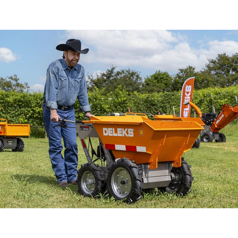 Pásový mini sklápač DELEKS MD400BS, motor Briggs&Stratton