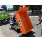 Pásový mini sklápač DELEKS MD800BSE, motor Briggs&Stratton 10 Hp, E-štart 500 kg