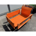 Pásový mini sklápač DELEKS MD800BSE, motor Briggs&Stratton 10 Hp, E-štart 500 kg