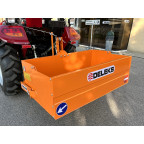Vyklápací prepravný box, nakladač DELEKS BUCKET-120, mechanické vyklápanie