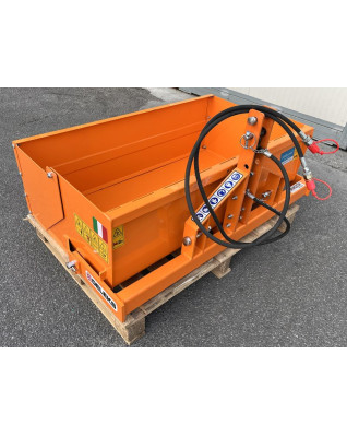 Vyklápací prepravný box, nakladač DELEKS BUCKET-120-H, hydraulické vyklápanie