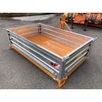 Prepravný box veľký pre traktor DELEKS T-1800 hydraulické vyklápanie