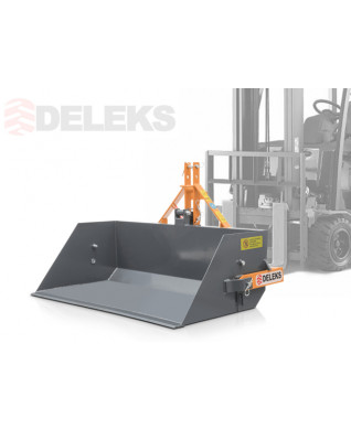 Transportný box výklopný pre vysokozdvižný vozík DELEKS PRM 100