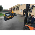 Transportný box výklopný pre vysokozdvižný vozík DELEKS PRM 100