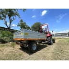 Príves vyklápací pre traktor 3-stranné vyklápanie DELEKS RM 14 T3