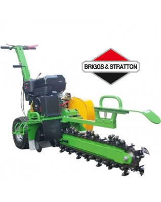 Pôdna fréza, zemná fréza, ryhovač - záhradný drážkovač V-1500BS s motorom Briggs&Stratton 15 hp hľbka do 60 cm