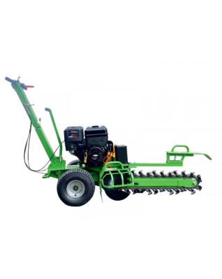 Pôdna fréza, zemná fréza, ryhovač - záhradný drážkovač V-1500BS s motorom Briggs&Stratton 15 hp hľbka do 60 cm
